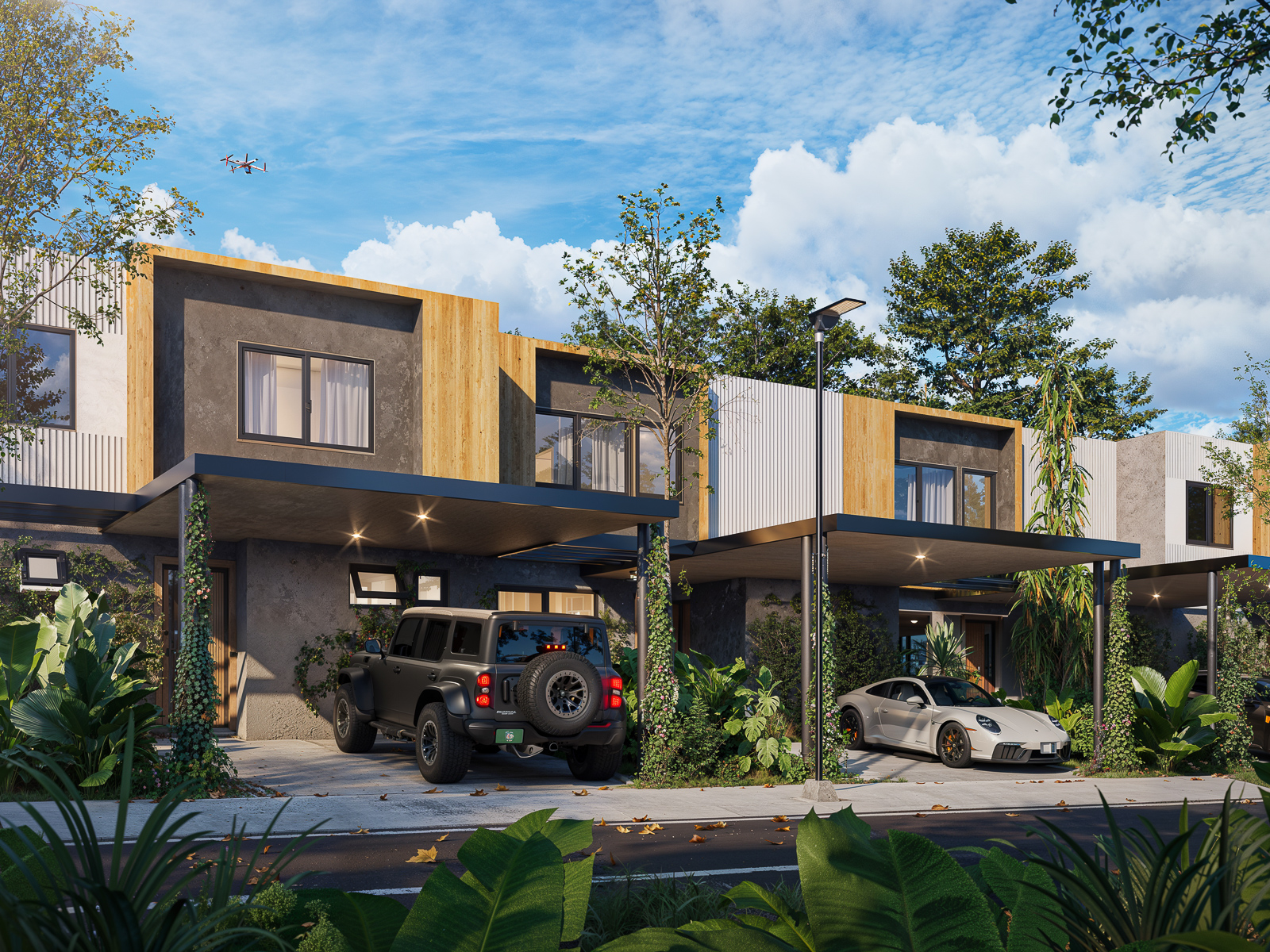 DR740 -3 CASAS EN NUEVO CUSCATLÁN, LA LIBERTAD