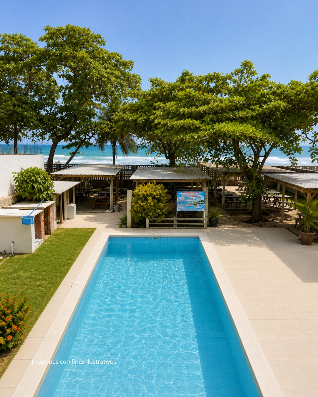 HOTEL EN VENTA FRENTE AL MAR EN PLAYA SAN BLAS, LA LIBERTAD
