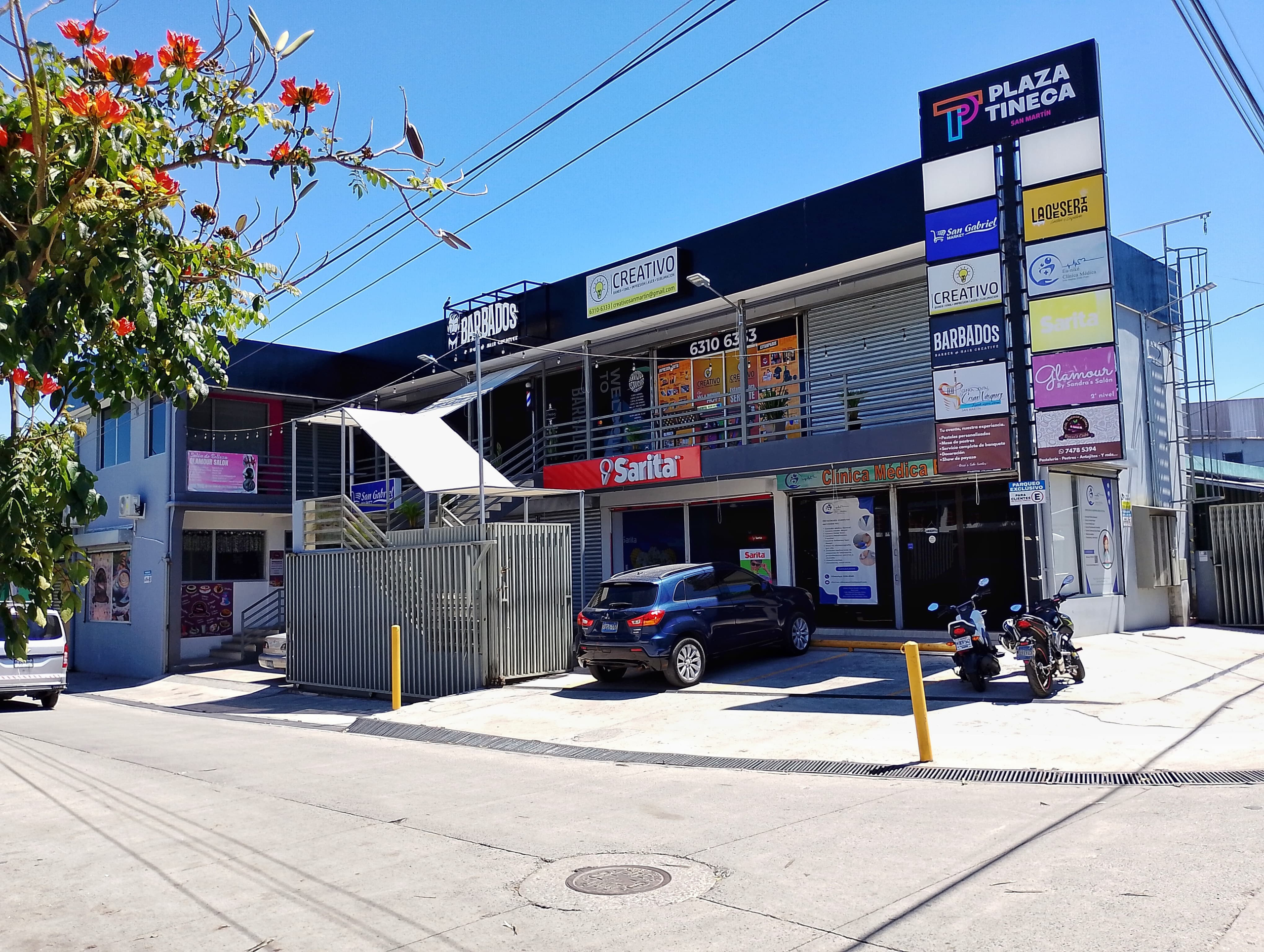 LOCALES DISPONIBLES DE 35 M² EN PLAZA TINECA, SAN MARTÍN, SAN SALVADOR